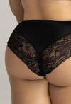 Figi AVA, majtki koronkowe, czarne – AV 2146 Black