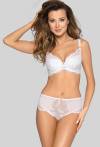 Sophie N° 01 push-up bra, white