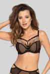 Biustonosz czarny półusztywniany – STARLING N° 02 SEMI SOFT BLACK