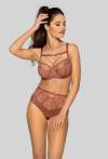 Biustonosz NOVIKA dwudzielne miski – SAVANE N° 02 SEMI SOFT CEDAR