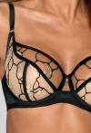 Marbre N° 03 soft bra, black