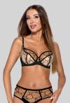 Marbre N° 03 soft bra, black
