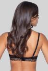 Biustonosz NOVIKA czarny – ZOELLE N° 01 PUSH UP BLACK