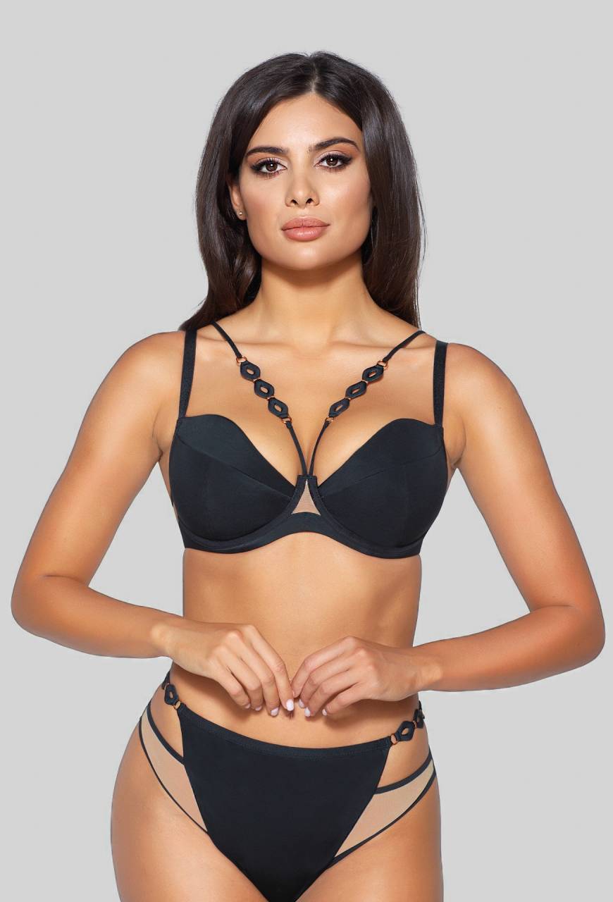 LEAH N° 01 PUSH UP BLACK