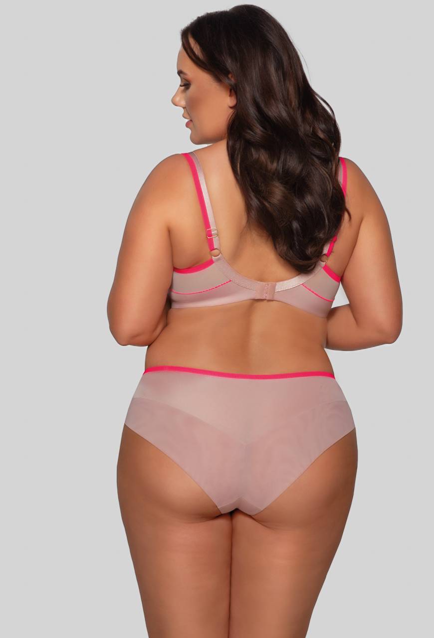 Biustonosz AVA miękki, haftowany tiul – AV 2072 Soft Fluo