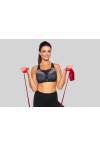 Biustonosz AVA czarny sportowy CARRI Soft Black