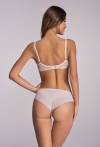 Biustonosz AVA beżowy, półusztywniany i elegancki - AV 2110 Semi Soft Beige