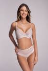 Biustonosz AVA beż miękka braletka, tiul – AV 2103 Soft Bralette Beige