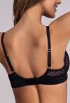 Biustonosz AVA czarny, półusztywniany – AV 2102 Semi Soft Black