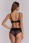 Biustonosz AVA czarny, pełny - AV 2107 Full Cup Black