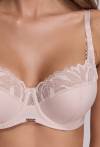 Biustonosz AVA półusztywniany beżowy - AV 2105 Semi Soft Beige