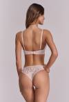 Biustonosz AVA półusztywniany beżowy - AV 2105 Semi Soft Beige
